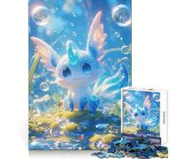 Blue Creature A Magical Forest Puzzle for Teenagers 1000 Pieces Mind Power Unwind Easily Uniform Edges Chic Xmas Gift (38X52CM)