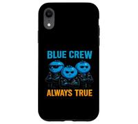 Blue Crew Always True Blueberry Gangsta Thug Fruit Case for iPhone XR