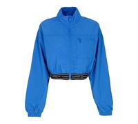 Blue Crop Windbreaker Jacket with Taping - female - Tommy Hilfiger - Light Jackets - Blue - M - Jackets M
