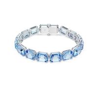 Swarovski Millenia Octagon Cut Blue Gradient Bracelet Rhodium Plated One Size Crystal Una Talla Crystal Crystal