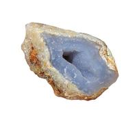 Blue Crystals Healing Stones - Irregular Agate Raw Stone, 4-5cm Crystal Druzy Geode Pendant | Jewelry Making Craft Material, Home Decor Accent, DIY Necklace Charm Spiritual Energy Accessory
