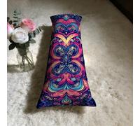 Blue Cushion Covers 180 x 60cm Pinkish-Purple Lustrous Soft Velvet Touch Fabric to Adds a Luxe Feel to Living Room or Bedroom During Machine Washable,Hidden Zip,Practical Gifts The Cold Season 0B-876