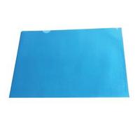 Blue Cut Flush Folders (100 Pack)