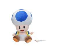 (blue) Cute Super Bros Mushroom Toad Plush Stuffed Toy