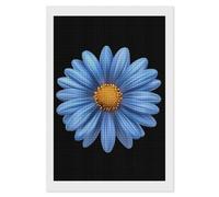 Blue Daisy Flower Diamond 5D Painting Kits for Adult Beginners Square Full Drill DIY Wall Art Craft Decor Gift 8"x12"
