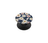 Blue Daisy Garden Classic Flowers Floral PopSockets Adhesive PopGrip