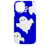 blue damask ghost halloween paranormal apparition sinister Case for iPhone 14