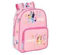 Blue Dance - Animated Children's School Backpack, Children's Backpack, Adaptable to Trolley, Ideal for School Children, Comfortable and Versatile, Quality and Resistance, 26 x 11 x 34 cm