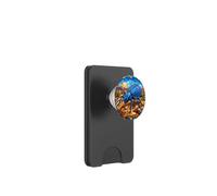 Blue Death-Feigning Beetle PopSockets PopWallet for MagSafe