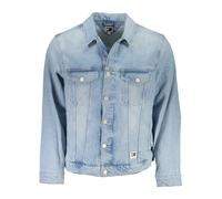 Blue Denim Jacket with Long Sleeves- male- Tommy Hilfiger- Denim Jackets- Blue- XL- Jackets XL