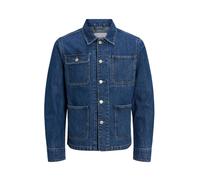Blue Denim Long Sleeve Jacket- male- Jack & Jones- Denim Jackets- Blue- S- Jackets S