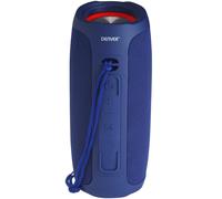 (Blue) Denver BTV-220 Portable Bluetooth Speaker Cannon, LED Lights, Rechargeable, USB & Micro SD, AUX In, Handsfree Speaker Phone