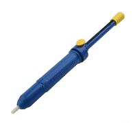 Blue Desoldering Pump 330mm, Spring-Loaded Solder Remover Vacuum