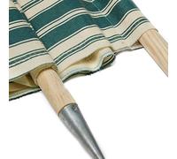 BLUE DIAMOND 5 Pole Green Striped Windbreaker, Green, One Size