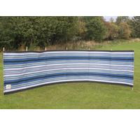 Blue Diamond 7 Pole Navy / Burgundy Contemporary Stripe Windbreak