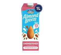 Blue Diamond Almond Breeze Unsweetened Almond Milk - 8x1L (Dairy- & Lactose-Free) 79744