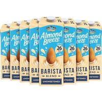 Blue Diamond Almonds Breeze Barista Blend, 1 Litre, Pack of 8