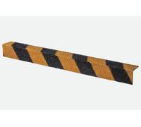Blue Diamond Anti-Slip Grp Stair Nosing 55mm X 55mm X 600mm Black/yellow