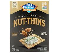 Blue Diamond Artisan Multi Seeds Nut Thins (Wheat & Gluten Free) Buy Twelve Boxes And Save Each Box Is 4.25 Oz (Case Of