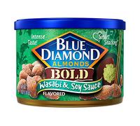 Blue Diamond Bold Wasabi & Soy Sauce Almonds 6 oz (Pack of 12)