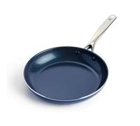 Blue Diamond Cookware Diamond Infused Ceramic Nonstick 26 cm Frying Pan Skillet PFAS-Free Oven Safe Blue
