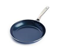 Blue Diamond Cookware Diamond Infused Ceramic Nonstick 26 cm Frying Pan Skillet PFAS-Free Oven Safe Blue