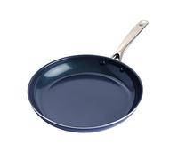 Blue Diamond Cookware Diamond Infused Ceramic Nonstick 30 cm Frying Pan Skillet PFAS-Free Oven Safe Blue