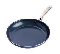 Blue Diamond Cookware Diamond Infused Ceramic Nonstick 30cm Frying Pan Skillet, PFAS-Free, Induction, Oven Safe, Blue