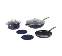 Blue Diamond Cookware Set (Pack Of 7) Blue (One Size)