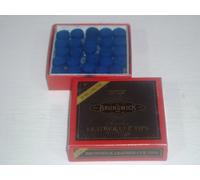BLUE DIAMOND FROM BRUNSWICK CUE TIPS AND QUANTITIES** (50 x, 10mm)