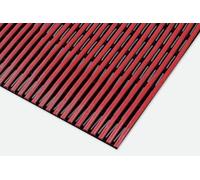 Blue Diamond Interflex Anti-Slip Anti-Fatigue Duckboard Matting 80Cm X 10M Roll Red