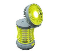 Blue Diamond Outdoor Revolution Camping Usb Rechargeable Mosquito Lantern Fan, Green