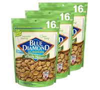 Blue Diamond Almonds 16 Ounce, 454 g (Whole Natural)