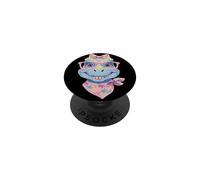 Blue Dinosaur Floral Portrait Graphic Pink Glasses Bow Sweet PopSockets Adhesive PopGrip