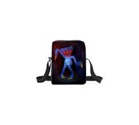 (Blue Doll Satchel) Poppy Playtime Huggy Wuggy Kissy Missy School Bag Backpack Pencil Case