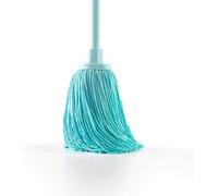 Blue Dolphin Super Absorbent Recycled Microfiber Mop with Universal Thread Extra Large Head 22 cm Sustainable Ideal for Cleaning the Home and Floors (English Packaging)