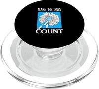 Blue Don't Count The Days Blue Graphic PopSockets PopGrip for MagSafe