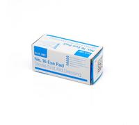 Blue Dot No. 16 Sterile Eye Pad and Bandage, 6 cm Length x 7 cm Width
