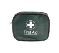 Blue Dot One Person Travel Kit Green Zipped Bag