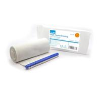 Blue Dot Single Trauma Dressing with Bandage, Large