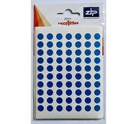 Blue Dot Stickers 8mm Dia 490