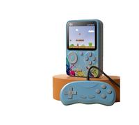 (Blue Double) Retro 500 In 1 Mini Arcade Game Console Super Mario Contra