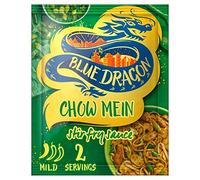 Blue Dragon Chow Mein Stir Fry Sauce 120g | Mild Spice | Serves 2 | Authentic Chinese Style Stir Fry Cooking Sauce
