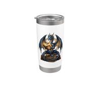 Blue Dragon Reading Stainless Steel Insulated Tumbler