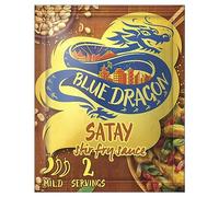 Blue Dragon Satay Stir Fry Sauce | Mild Spice | Serves 2 | Authentic Stir Fry Cooking Sauce