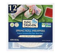 BLUE DRAGON Spring Roll Wrapper Gluten Free 134g (PACK OF 12)