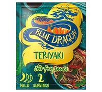 Blue Dragon Teriyaki Stir Fry Sauce 120g | Mild Spice | Serves 2 | Authentic Japanese Style Stir Fry Cooking Sauce