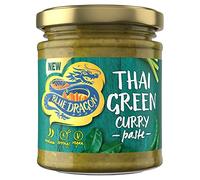Blue Dragon Thai Green Curry Paste 170g | Medium Spice | Serves 4 | Authentic Thai Flavours Using Green Chillies, Lemongrass & Lime Leaves