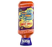 Blue Dragon Thai Sweet Chilli Dipping Sauce 535g | Medium Heat | Perfect with Goujons, Wraps, Chicken, Halloumi & More