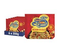 Blue Dragon Wok Ready Medium Noodles 300g | Pack of 6 | Perfect For Stir Fries & Other Noodle Based Dishes